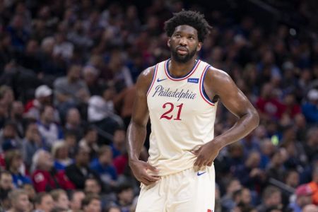 Joel Embiid signed a five-year extension with the Philadelphia 76ers in 2017.